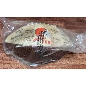 Vintage Burger King 2000 NFL Cleveland Browns Mini Football Offense
